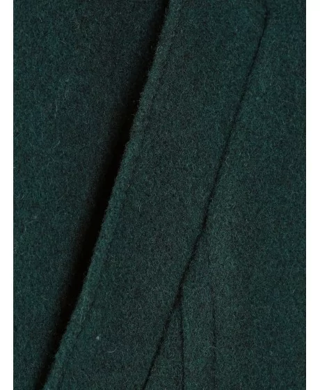 Vilnas mētelis ar kapuci MONA - 6