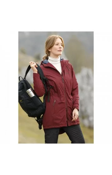 Maier Sports siltināta jaka ar kapuci - 1