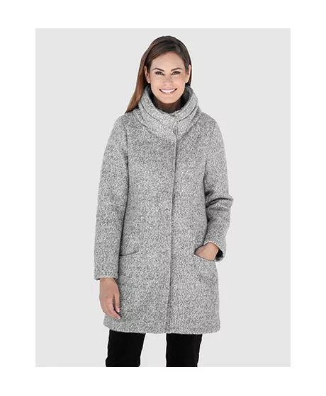 Laura Kent telēna apkakles mētelis - 1