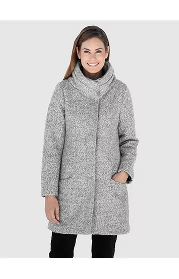 Laura Kent telēna apkakles mētelis - 1