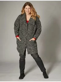 Emanuelle Vittoriano oversize īss mētelis - 1