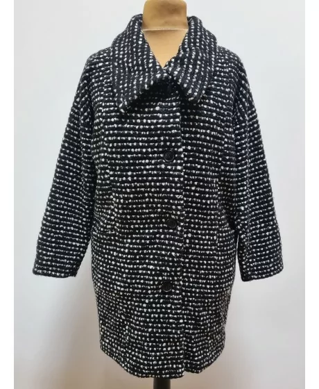 Emanuelle Vittoriano oversize īss mētelis - 2