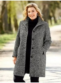 M.Collection klasiskais mētelis ar īsu apkakli - 1