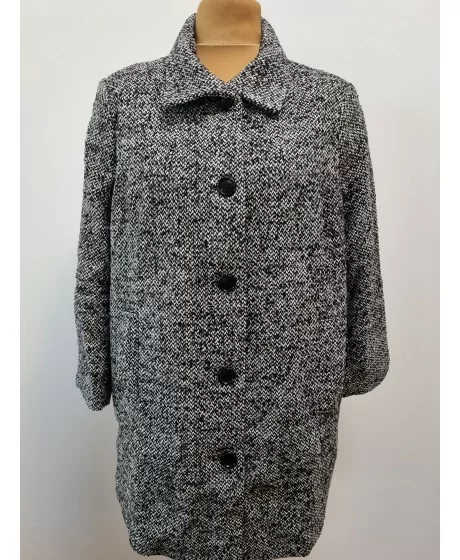 M.Collection klasiskais mētelis ar īsu apkakli - 3