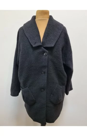 Emanuele Vittoriano oversize vilnas mēteļi - 5