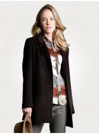 Luksusa alpakas vilnas MONA mētelis - 1