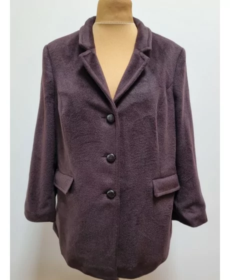 Luksusa alpakas vilnas MONA mētelis - 3