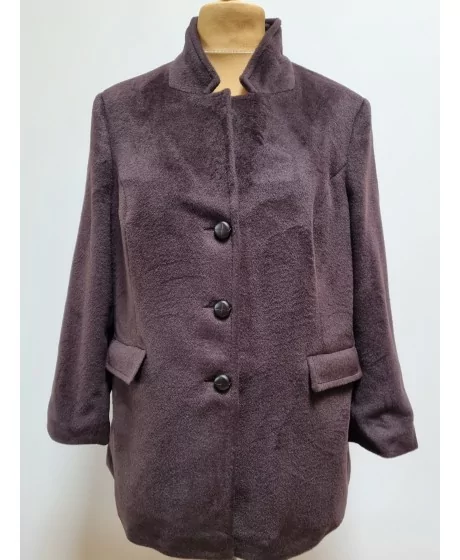 Luksusa alpakas vilnas MONA mētelis - 4