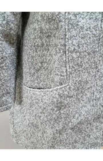 Laura Kent telēna apkakles mētelis - 4