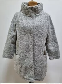 Laura Kent telēna apkakles mētelis - 5