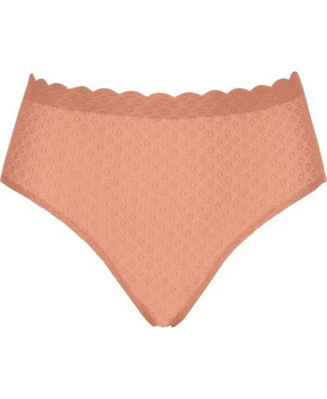 Sloggi Zero Feel mežģīņu biksītes ar augstu vidukli