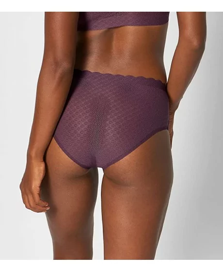 Sloggi Zero Feel mežģīņu biksītes ar augstu vidukli