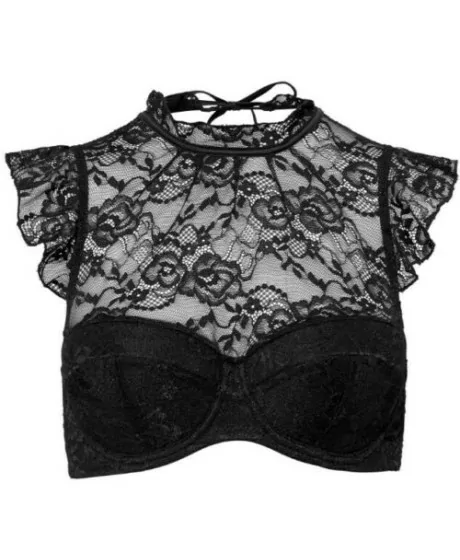 Novaldzinošs Petite Fleur mežģīņu krūšturis - 4