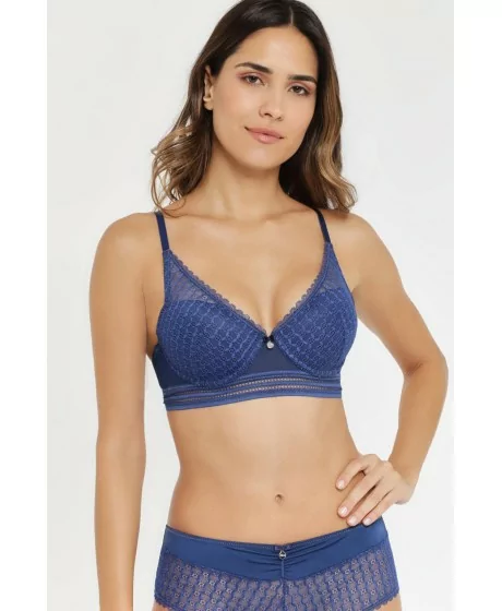 s.Oliver krūšturis ar PUSH UP Blue