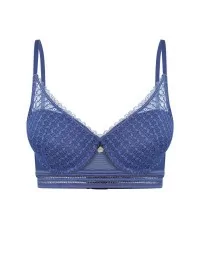 s.Oliver krūšturis ar PUSH UP Blue