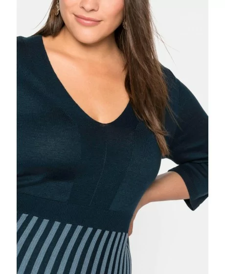 Plono mezgimo Sheego medvilnės suknelė 2352