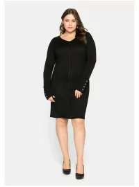 Plono mezgimo Sheego suknelė 2353 Plono mezgimo Sheego suknelė 2353