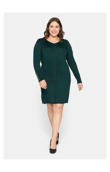 Sheego kleita no smalka adījuma Sheego kleita no smalka adījuma