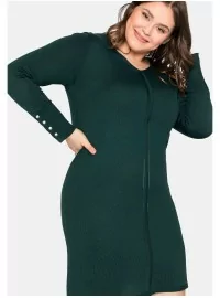 Sheego kleita no smalka adījuma Sheego kleita no smalka adījuma