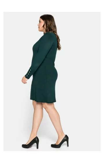 Sheego kleita no smalka adījuma Sheego kleita no smalka adījuma