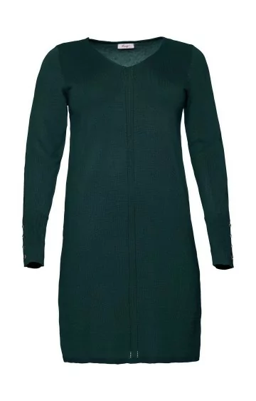 Sheego kleita no smalka adījuma Sheego kleita no smalka adījuma