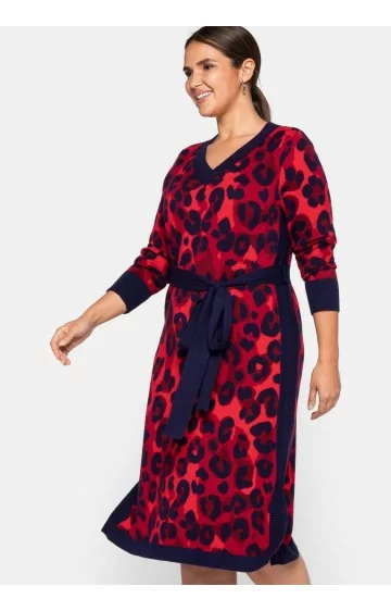 Šilta megzta Sheego suknelė 2358 Šilta megzta Sheego suknelė 2358