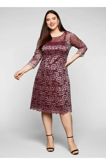 Sheego gipīra kleita barolo Sheego - 1 Sheego gipīra kleita barolo Sheego - 1