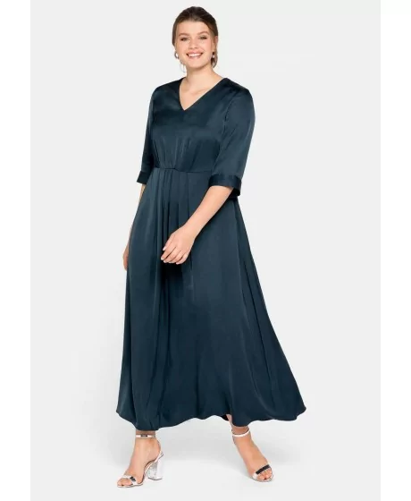 Garā okeāna krāsas Sheego kleita