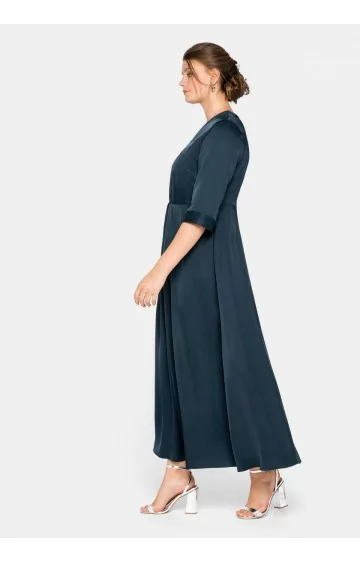 Garā okeāna krāsas Sheego kleita