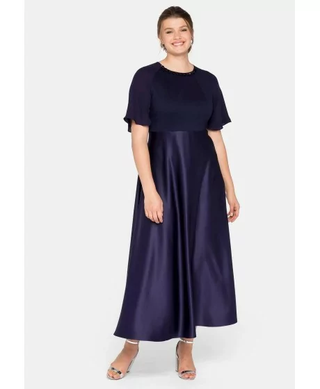 Sheego vakarkleita ar trikotāžas augšdaļu Sheego - 1