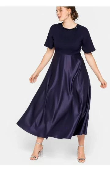 Sheego vakarkleita ar trikotāžas augšdaļu Sheego - 2