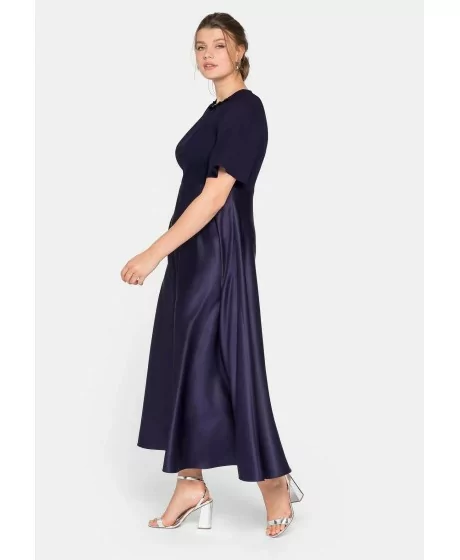 Sheego vakarkleita ar trikotāžas augšdaļu Sheego - 3