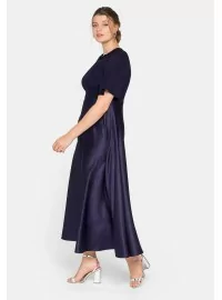 Sheego vakarkleita ar trikotāžas augšdaļu Sheego - 3