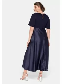 Sheego vakarkleita ar trikotāžas augšdaļu Sheego - 4