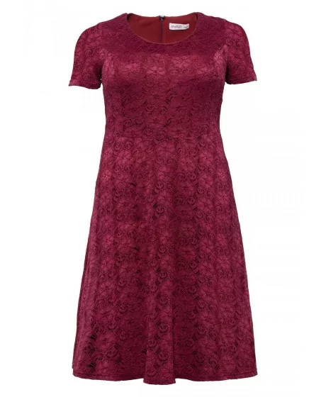 Sheego nėrinių suknelė su figūrą koreguojančiu apatiniu